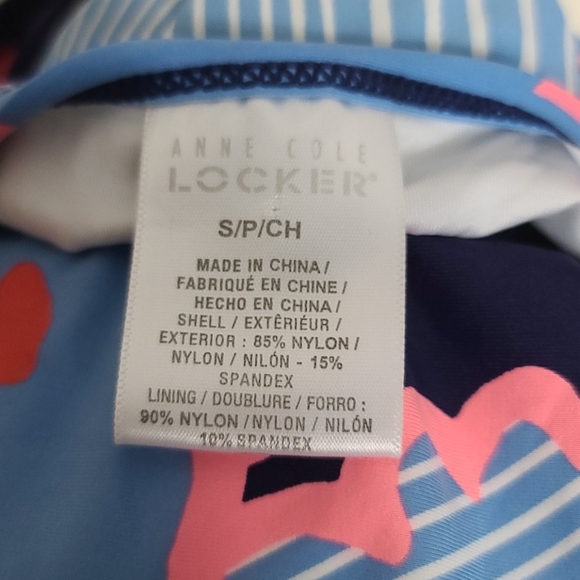 Blue Coordination Floral High-Neck Tankin… - Picture 10 of 10